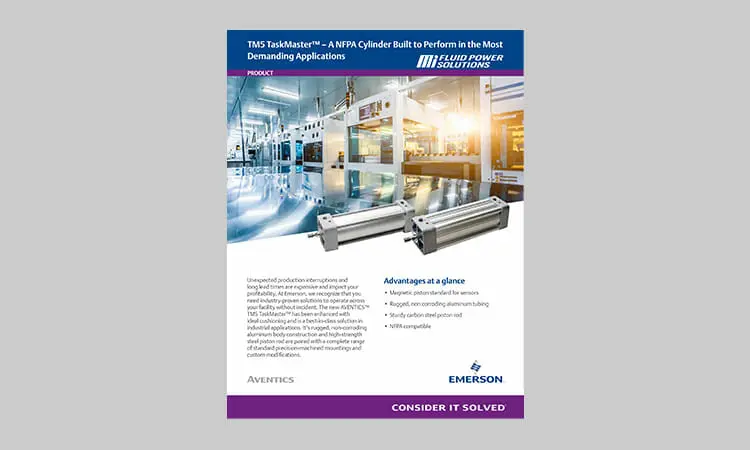 Aventics TaskMaster NFPA Cylinder thumbnail image